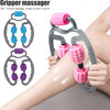 U-Shaped 4-Wheel Massage Roller for Neck, Arms & Legs
