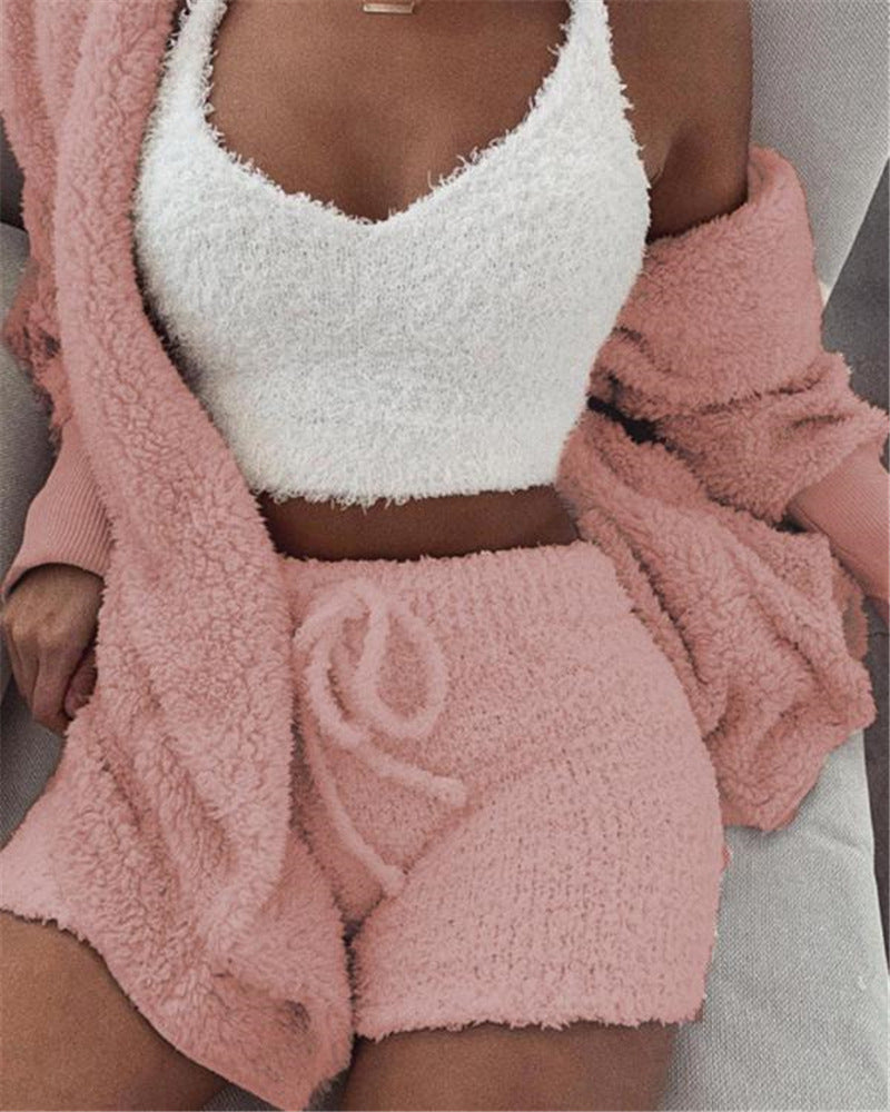Women's 3-Piece Pajama Lounge Set