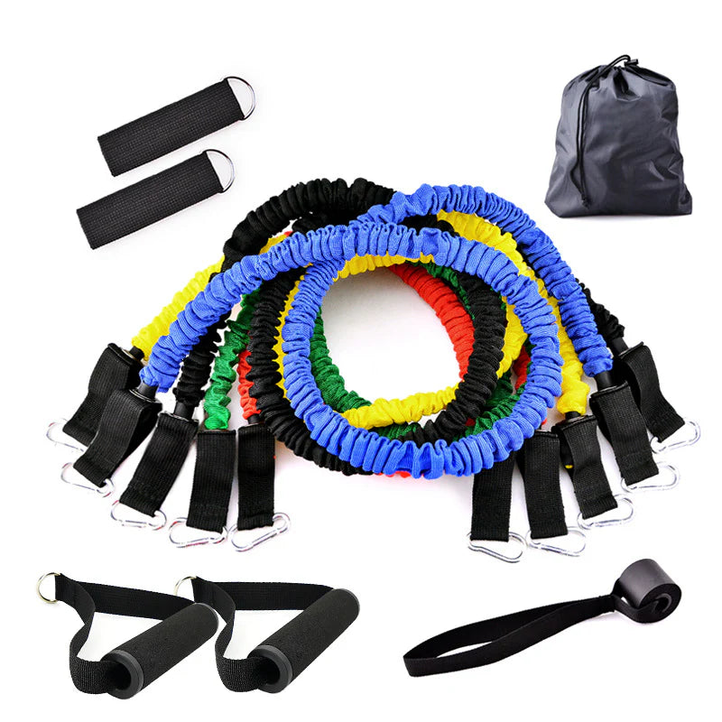 Resistance Bands Set with Handles – Home Gym Workout Equipment