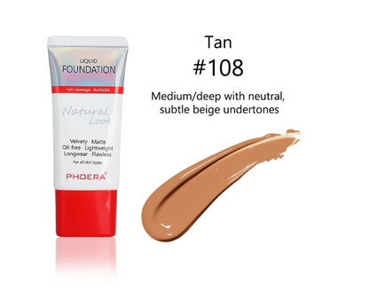 Matte Liquid Foundation – Silky Smooth Full Coverage Makeup