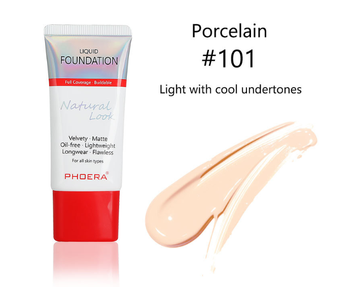Matte Liquid Foundation – Silky Smooth Full Coverage Makeup
