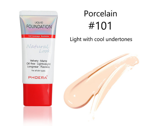 Matte Liquid Foundation – Silky Smooth Full Coverage Makeup