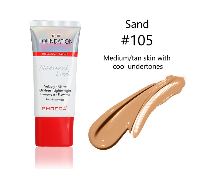 Matte Liquid Foundation – Silky Smooth Full Coverage Makeup