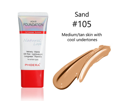 Matte Liquid Foundation – Silky Smooth Full Coverage Makeup