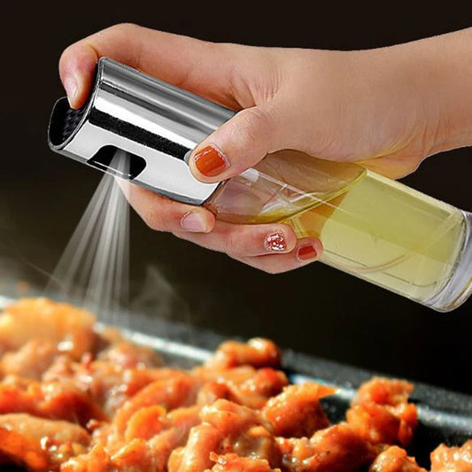 100ml Oil Spray Bottle for Cooking – Refillable Olive Oil & Vinegar Mister