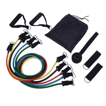 Resistance Bands Set with Handles – Home Gym Workout Equipment