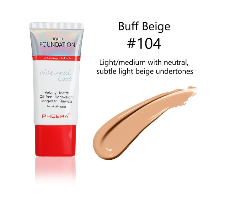 Matte Liquid Foundation – Silky Smooth Full Coverage Makeup