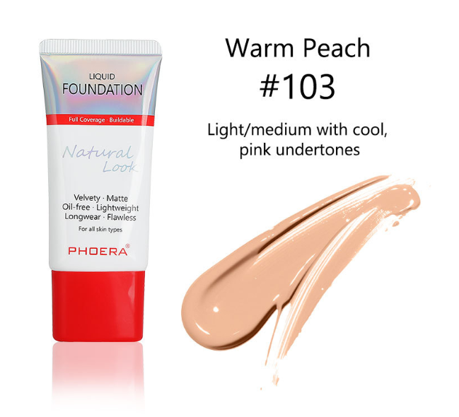 Matte Liquid Foundation – Silky Smooth Full Coverage Makeup