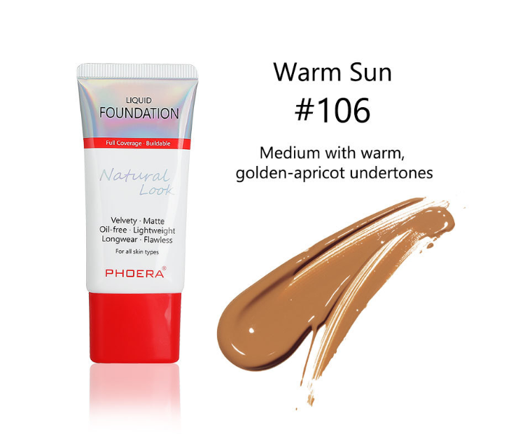 Matte Liquid Foundation – Silky Smooth Full Coverage Makeup