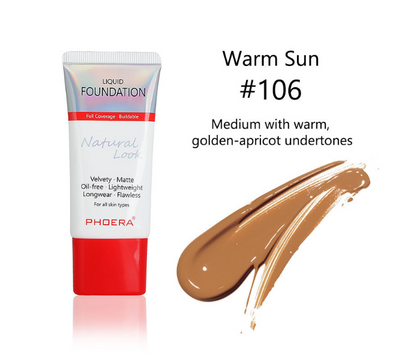 Matte Liquid Foundation – Silky Smooth Full Coverage Makeup