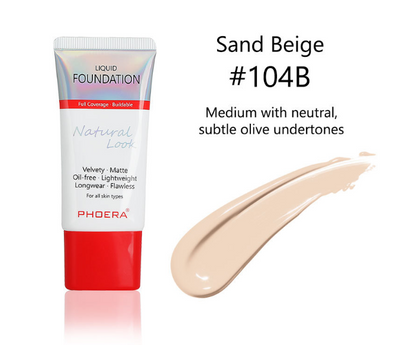 Matte Liquid Foundation – Silky Smooth Full Coverage Makeup