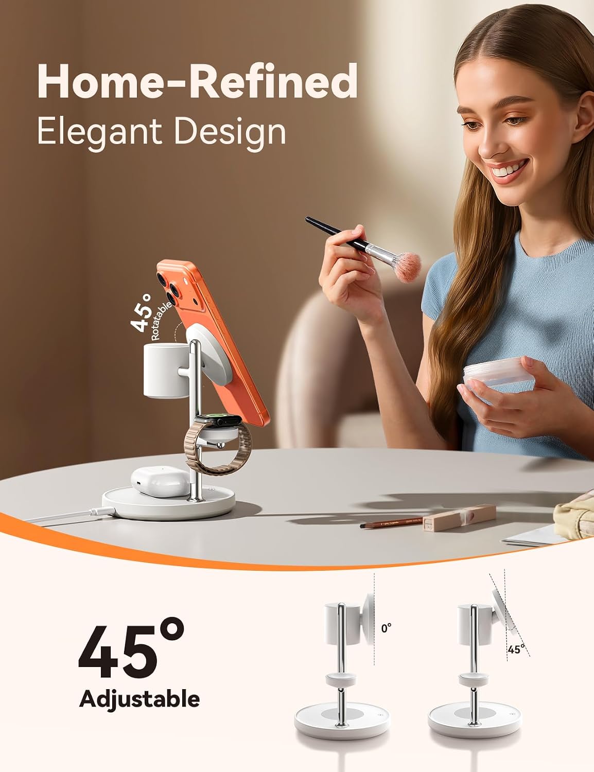 Charging station desktop